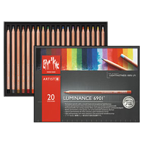 [カランダッシュ]油性色鉛筆ルミナンス　20色セット(6901-720)紙箱入
