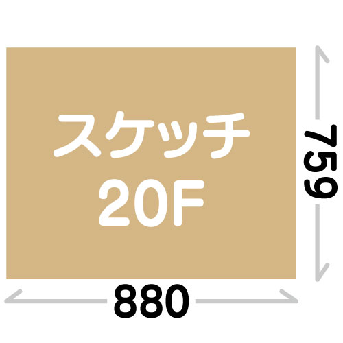 スケッチ20F(880×759mm)