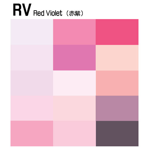 【COPIC】RV:Red Violet